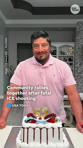 Houston residents react after ICE fatally shot 52-year-old Mexican immigrant Lorenzo Salgado Araujo on Tuesday. #ice #houston 