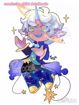 comissão para @emi (snow_pearls_) #comission #desenhodigital #fy #chibi 