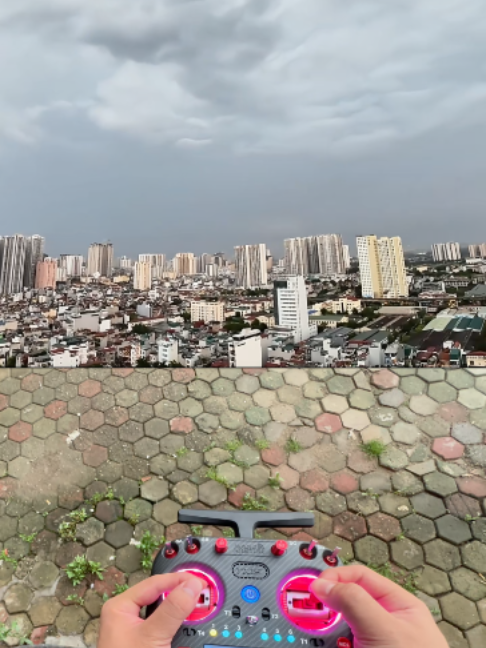 Bầu trời Hà Nội sau cơn mưa #fpvdrone #pavo20pro #dji04pro #phuonglinhrc #phuonglinhfpv
