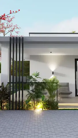 Modern and Small House Design idea | 7x8Meters 📸🩶🏠
