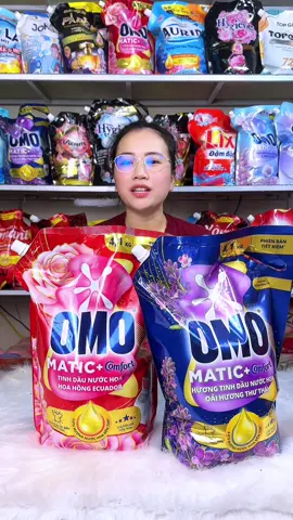 Combo 2 túi nước giặt xả cao cấp OMO tổng 8.2kg #nuocgiatomo #nuocgiatomomatic #nuocgiatomomaticcuatruoc #omomatic 