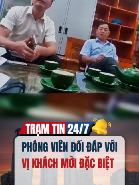 PHÓNG VIÊN ĐỐI ĐÁP VỚI VỊ KHÁCH MỜI ĐẶC BIỆT #tintuc #tintuc24h #tiktoknews #viral #fyp