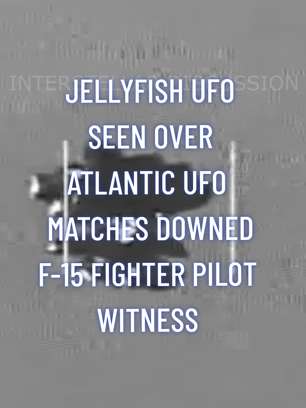 JELLYFISH UFO SEEN OVER THE ATLANTIC OCEAN NEW DOW UFO DATA RELEASE #viral #ufo #disclosure #unexplained #uap 