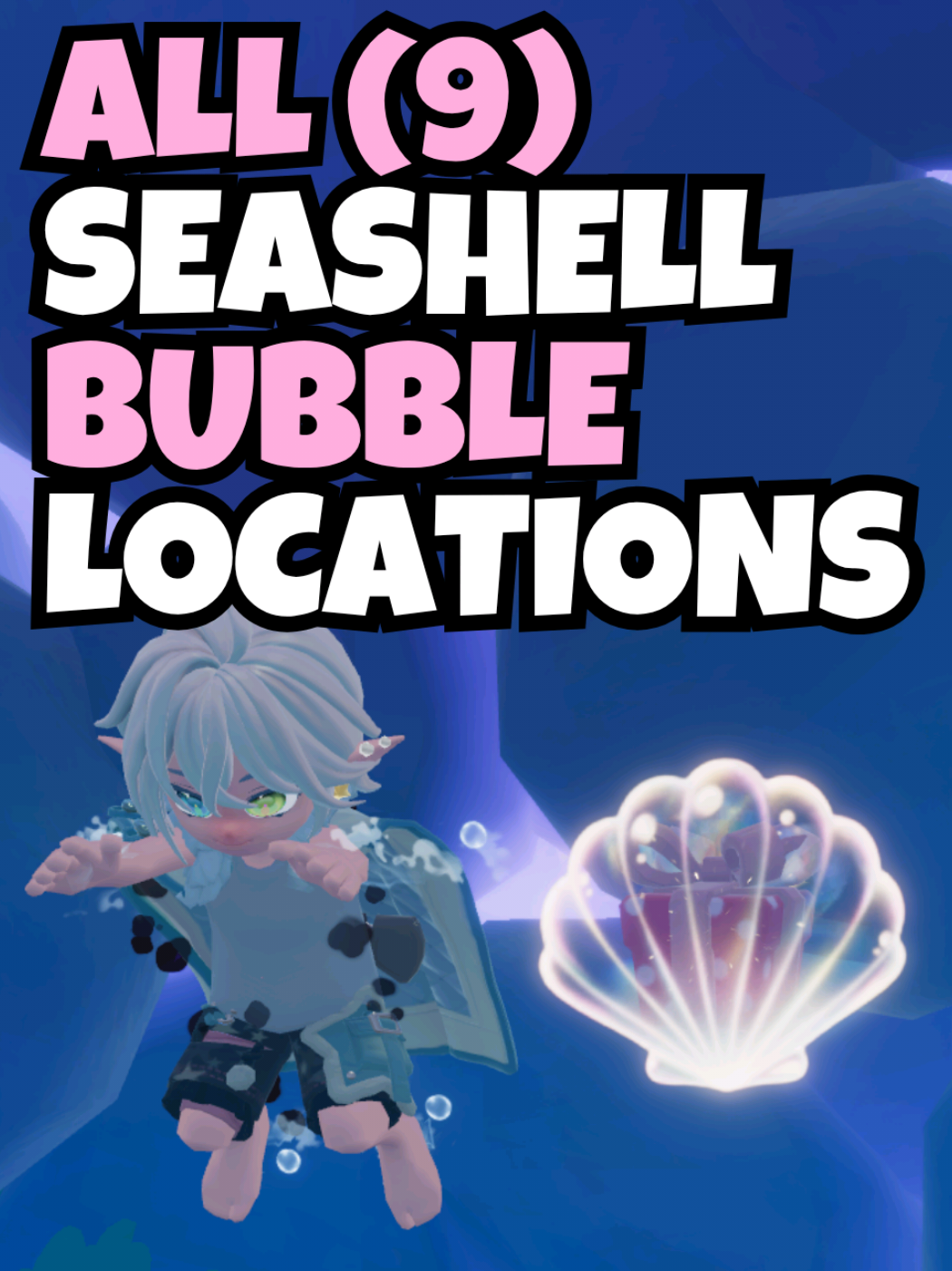 All (9) Seashell Bubble Locations | Limited Seashell Bubbles Guide | Heartopia #Heartopia #HeartopiaParty #HeartopiaCreatorTeam #ShareMyHeartopia 