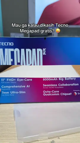 Mau ga? @tecno.jabodetabek  #tecnobanten #tecnopromotor #tecnoindonesia #megapadseries#megapadse  