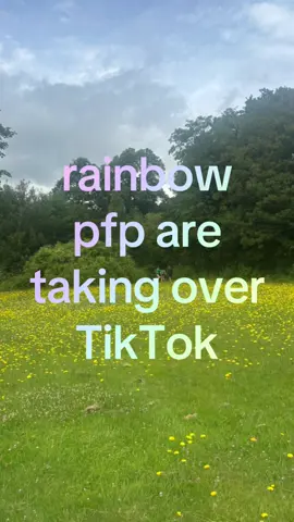 I love it tho #rainbow #rainbowpfp #takingover #cute #fyp