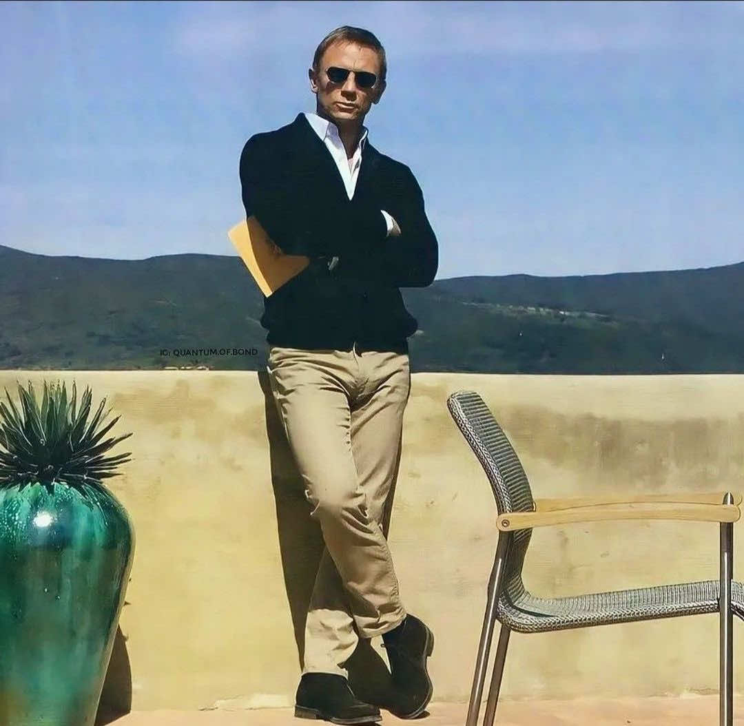 Quantum Of Solace is overhated #OOTD #jamesbond #007 #tomford #chrisheynjnr 