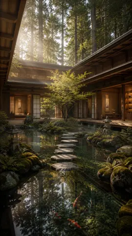 Project 006 — Kyoto House 🇯🇵 A contemporary home inspired by the timeless beauty of Japanese architecture, where nature and craftsmanship become one. Which room is your favourite? #Architecture #InteriorDesign #JapaneseArchitecture #DreamHome #AIArt