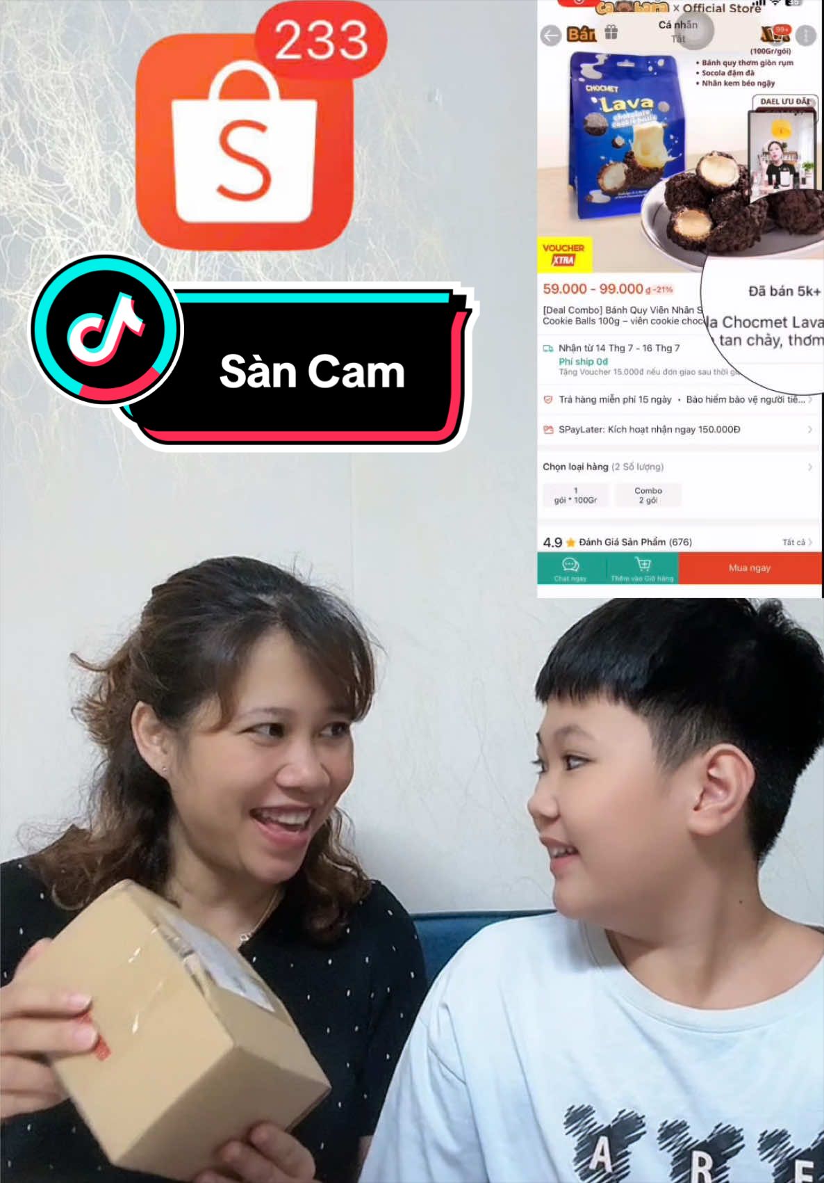 Mua thử 1 gói mà giờ thành khách quen luôn 🥹🍫 Bé Bum ăn mê tít, mẹ cũng không cưỡng nổi. Ai là tín đồ socola nhất định phải thử nha!  #banhsocola #reviewdoanvat #sancam #mevabe #vanlehongreview 