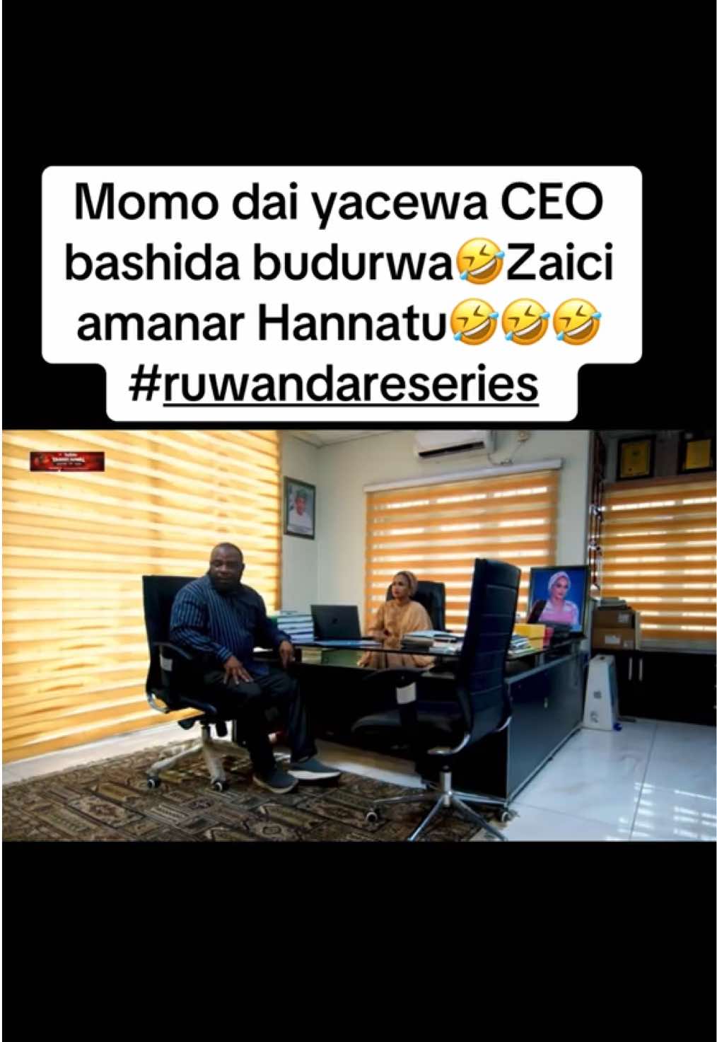 Momo dai yacewa CEO bashida budurwa🤣Zaici amanar Hannatu🤣🤣🤣 #ruwandare #momo #kannywoodcelebrities #foryou #goviral 
