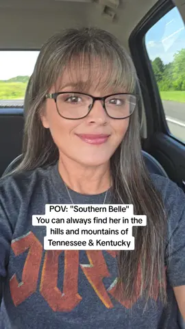 Especially riding a motorcycle. #redneckgirl #bangs #silverhighlights #naturalhair #southernbelle 