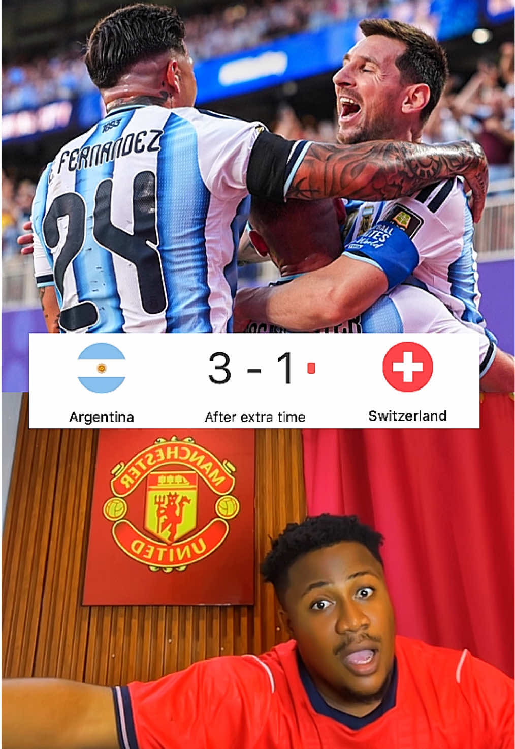 Argentina 3-1 Switzerland  #argentina #switzerland #fyp #fifaworldcup 