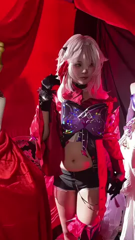 Shoot xong 1 cái là về chỉ kịp tẩy trang rồi ngủ lăn luôn 😇 #ThelemaNutriscu #HonkaiImpact3rd #Cosplay #Shoot 