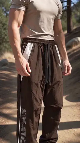 Men's Fashion Print Casual Outdoor Pants, Athletic Trousers, Loose Fit Sports Pants, Waist Drawstring, Elastic Ankle Buckle, Lightweight Comfort #athleisurestyle #outdoorpants #mensbottomwear #joggingpant #drawstringsweatpants #streetstylepants #allseasonpants #activepants #mens3packcargoshorts #nikepants