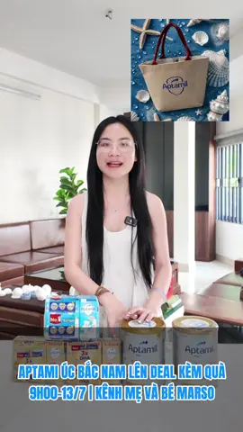 Aptamil Úc bạc giảm 25% kèm quà #aptamil #mevabemarso 