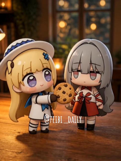 Feibi & Nuonuo 🍪 opposite energy #wuwa #wutheringwaves #菲比啾比 #페비  #fyp #nuonuo #phrolova #chibi #oppositesattract#fibi #phoebechupi #phoebechubi #페비츄비 #phoebe