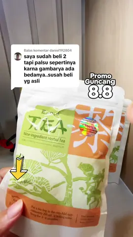 Membalas @daniel192804 Kalo lagi lewat fyp tiktok langsung dibeli sekarang ajaa😍 COD BOLEHHH ✅ #PromoGuncang88 #GajianSale #tehasli #tehalami #expcetea 