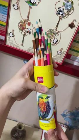 Màu lên chuẩn, dễ tô, ít gãy ngòi – học vẽ hay tô màu đều cực thích#DoDungHocTap #tiktokshop77 #VoCampus #hottiktok_xuhuong 