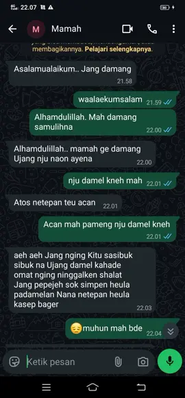 semoga orang tua kita selalu di berikan kesehatan