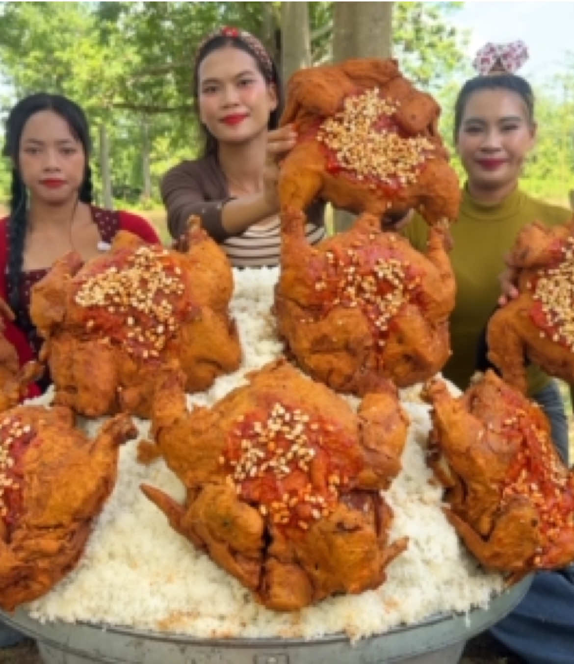 Amazing cooking chicken crispy deep fried recipe