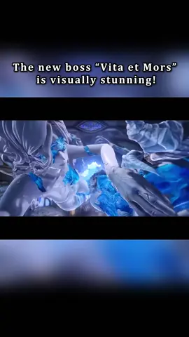 The new boss “Vita et Mors”is visually stunning! #silverpalace #白銀の城 #monotypebetatest #openworldgame #fyp 