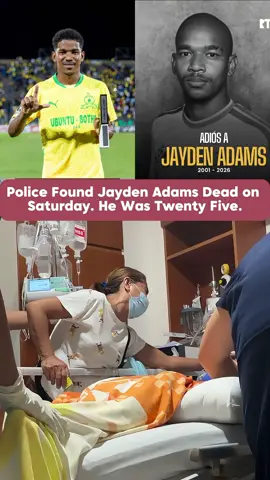 Police Found Jayden Adams Dead on Saturday. He Was Twenty Five.#JaydenAdams #WorldCup2026  #Soccer #tiktokcampaign 