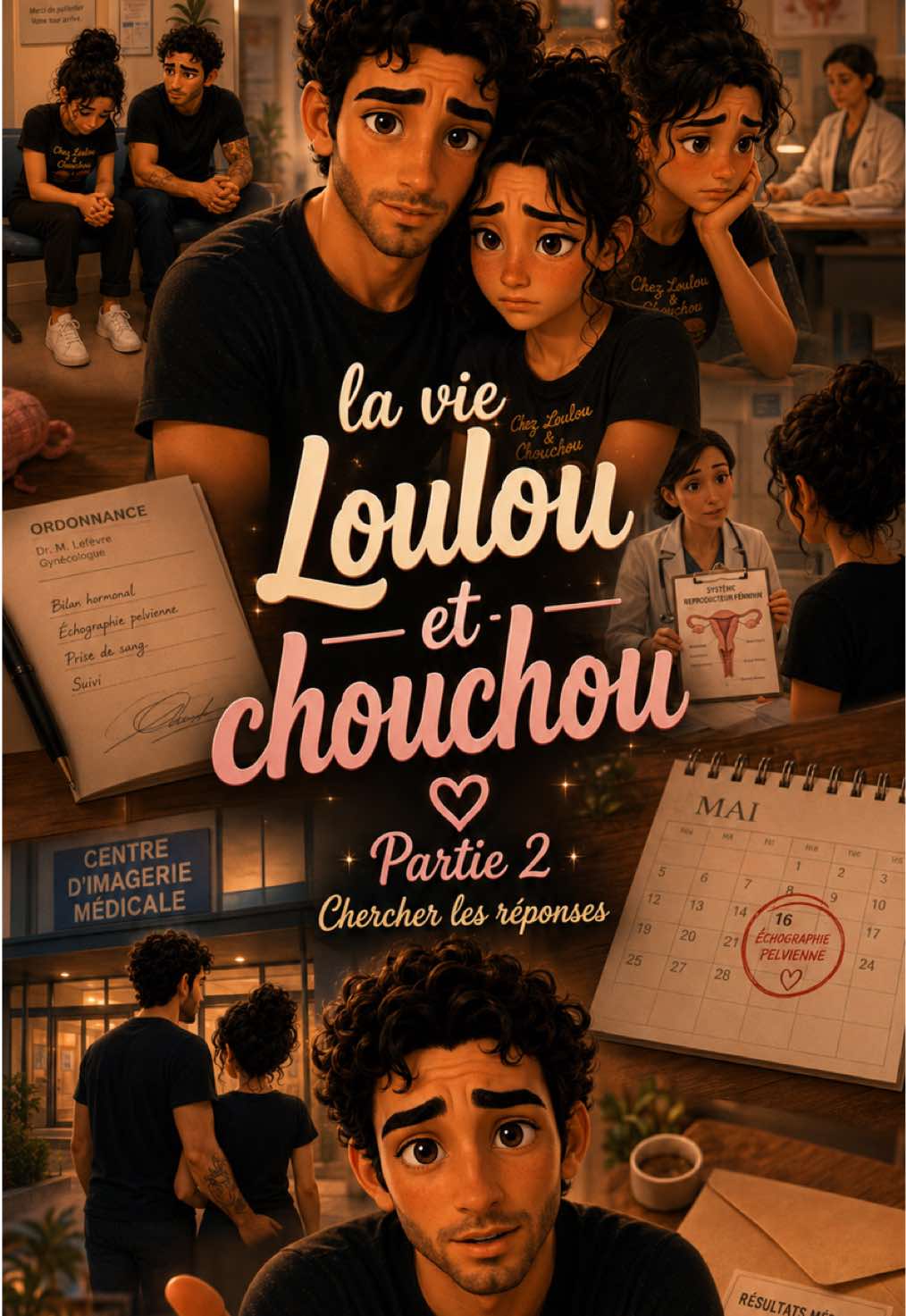 Partie2- Pour la première fois, quelqu’un prend enfin les douleurs de Loulou au sérieux… 🥺 Entre les questions du médecin, la peur d’un diagnostic et le début des examens, Loulou et Chouchou commencent enfin à chercher des réponses. Le médecin avait-il vu juste ? La suite arrive très vite… ❤️  #LaVieDeLoulouEtChouchou #parcoursPMA #Endométriose #HistoireVraie #Couple 