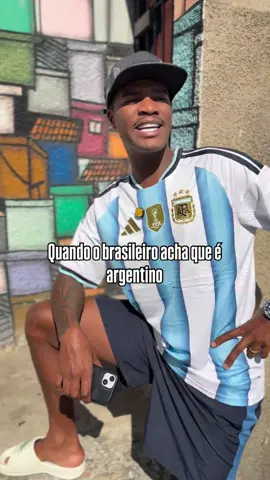 Quando o brasileiro acha que é Argentino 🤣🤣 #argentina #brasil #futebol #copadomundo #woldcup2026 