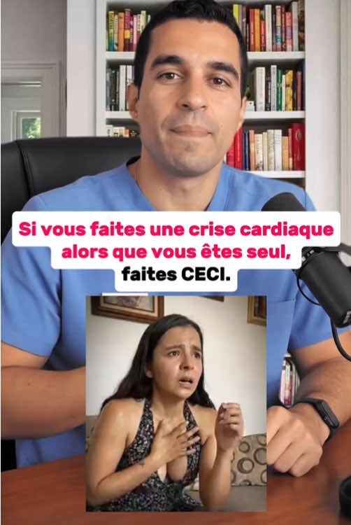 Si vous faites une crise cardiaque alors que vous êtes seul, faites CECI.   #fyp #sante #santé #santénaturelle #france 