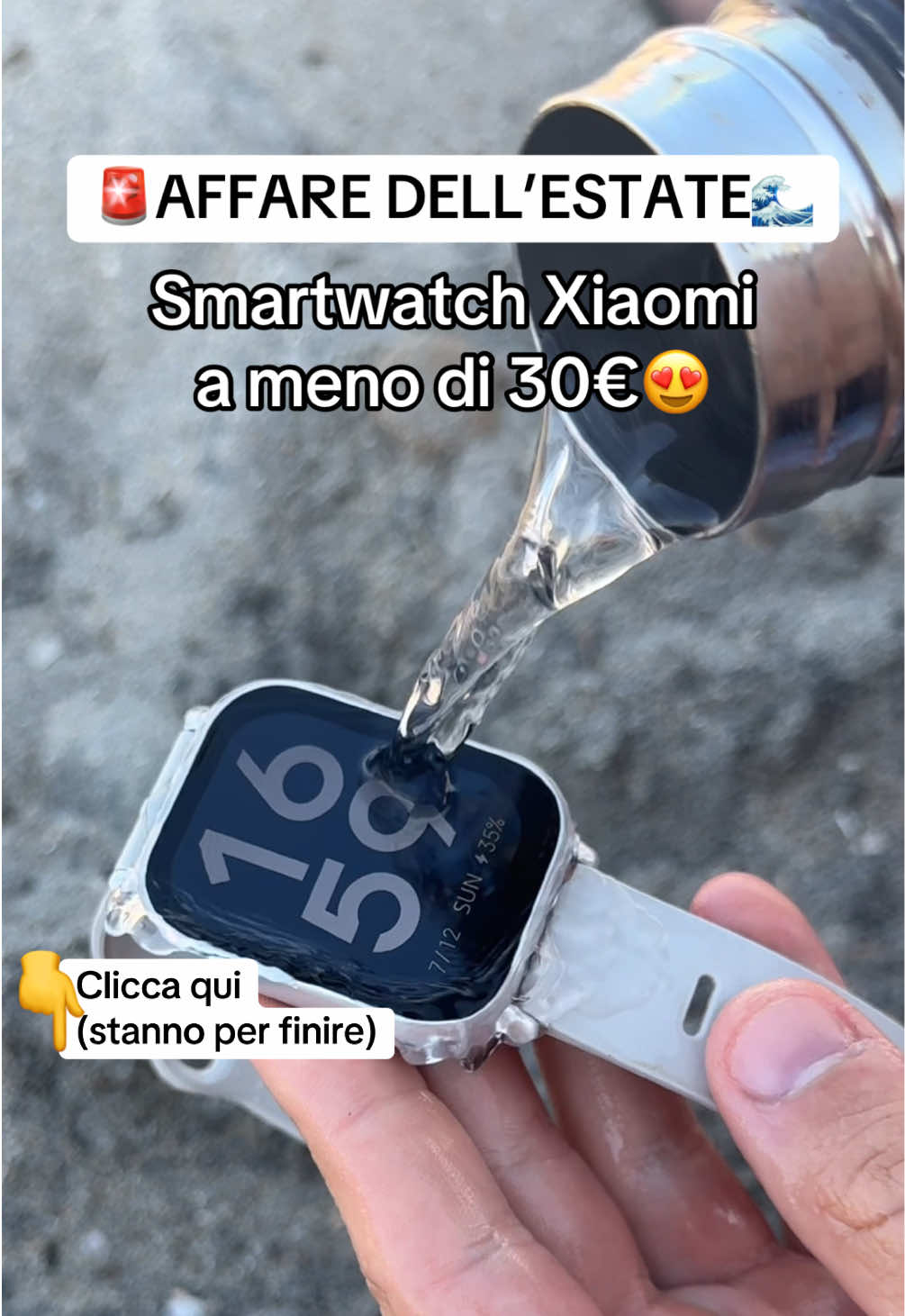 🚨AFFARE DELL’ESTATE🌊 Smartwatch Xiaomi a meno di 30€😍 #tiktokshop #smartwatch #xiaomi #summergadget 
