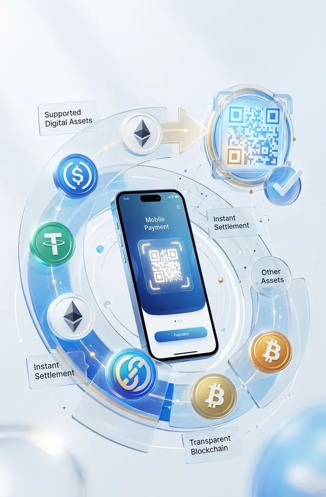- The future of checkout is built around speed, convenience, and flexibility. - Whether paying with supported stablecoins or other supported digital assets, InterLink QR Payment keeps the experience simple. ID - 616961 #InterLink #ITLG #ITL