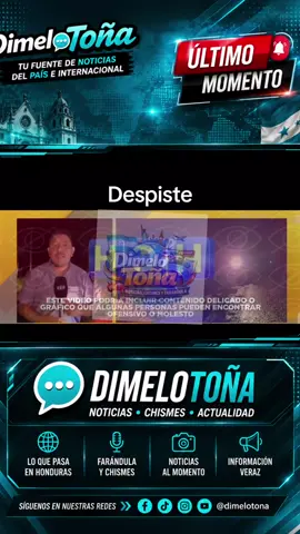 #DímeloToña #sucesos #honduras 