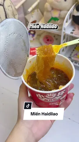 Bụng bảo no rồi, cái miệng bảo ăn thêm ly nữa đi 🤣🍜🌶️ #anvat #miencay #haidilao #mienhaidilao #mienminihaidilao 