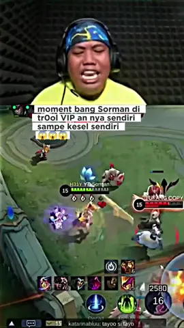 moment bang sorman di buat kesel sama VIP an nya sendiri😢 #sorman #mlbbcreatorbase #mlbbxsf6 #MLBB #MobileLegendsBangBang 