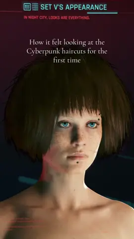 Guys I’m on about them having reeding hairlines and the hair literally being twice my head lmao. Not the fact they are punk 😭😭  #fyp #viral #gaming #cyberpunk #haircuts 