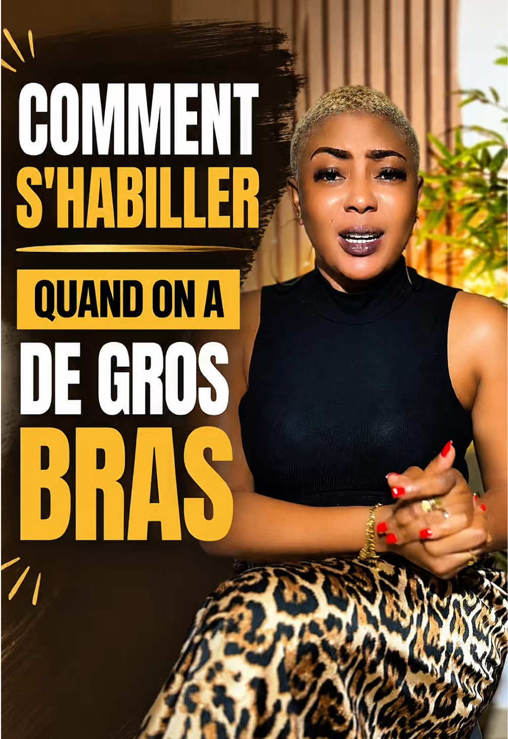 La vie est beaucoup trop courte pour s'interdire de belles tenues à cause d'un complexe ! 🤫 Ma Lady, avoir des bras généreux ne doit plus jamais t'empêcher de te trouver belle et fraîche. On n'a pas toutes besoin de chirurgie pour être des reines. 👑 Apprends simplement à jouer avec les bonnes coupes : des manches fluides ¾, des cols bien dégagés et des matières légères pour flouter tout en élégance. Tu es une femme de valeur, assume tes formes avec fierté ! ✨ Écris 