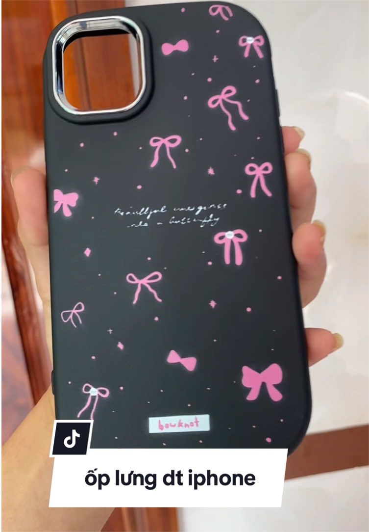 ốp lưng điện iphone phối nơ hồng  chỉ hơn 19 cá#opdienthoai #nguoimoixaykenh #côgiáoenh 