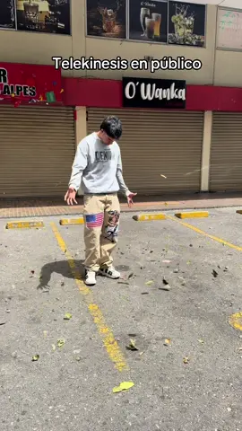 Telekinesis en público☠️🤯