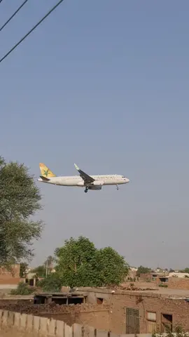 @MULTAN INTERNATIONAL AIRPORT🦅#A320 #landing #airsial 