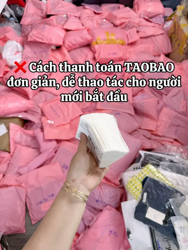 Taobao và phương thức thanh toán dễ nhất #order #taobao #xuhuong #thanhtoantaobao 
