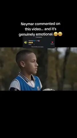 Neymar reacted to this emotional AI video imagining a conversation between his present self and his younger self, who asks whether it's worth trying one more time to win the World Cup. A powerful reminder that some dreams never fade. What would your answer be?  #neymar #brazil #fyp #worldcup #fifa 