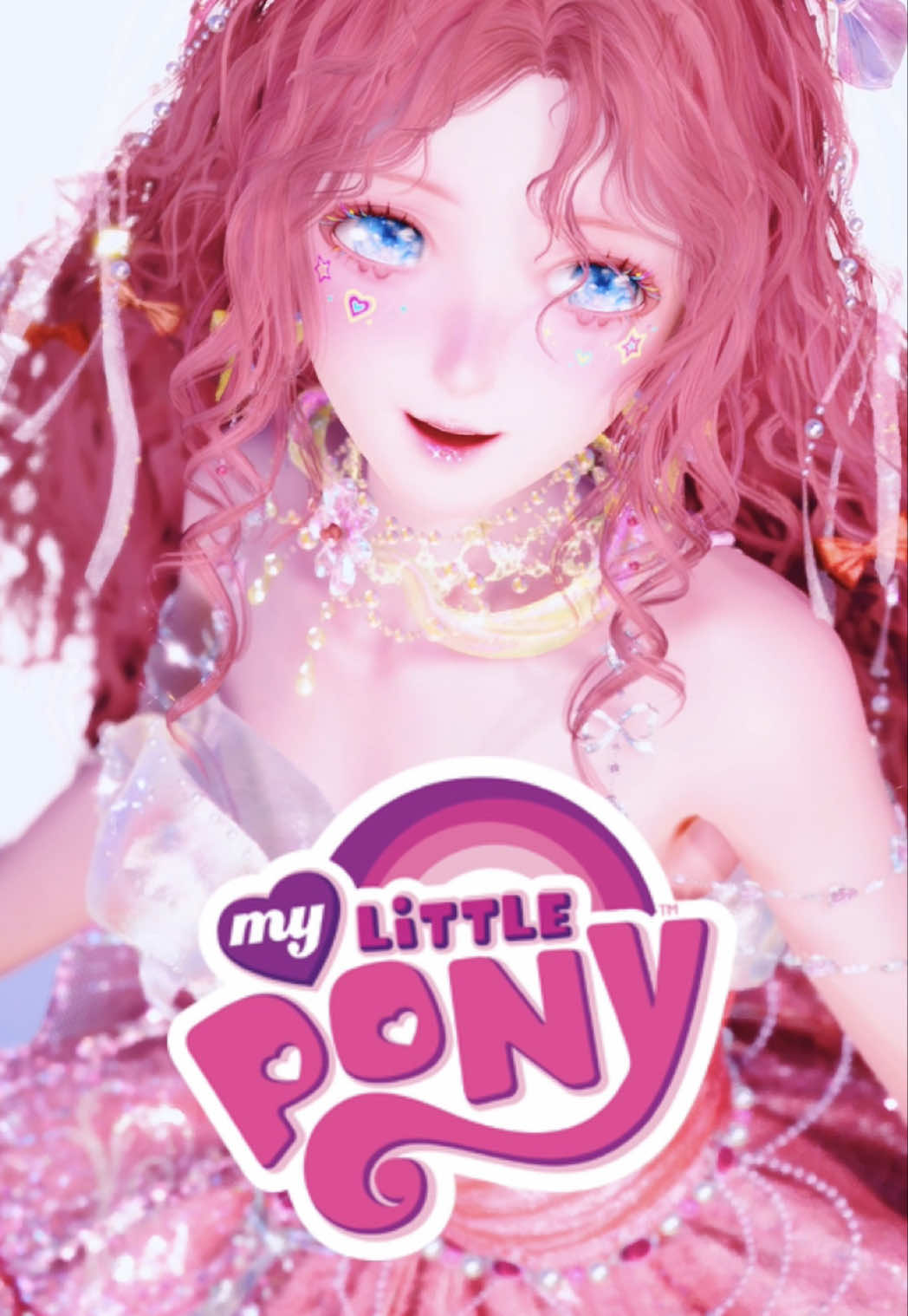 Pinkie Pie cosplay! #InfinityNikki #WhereStarsYearn #virtualphotography #mylittlepony 