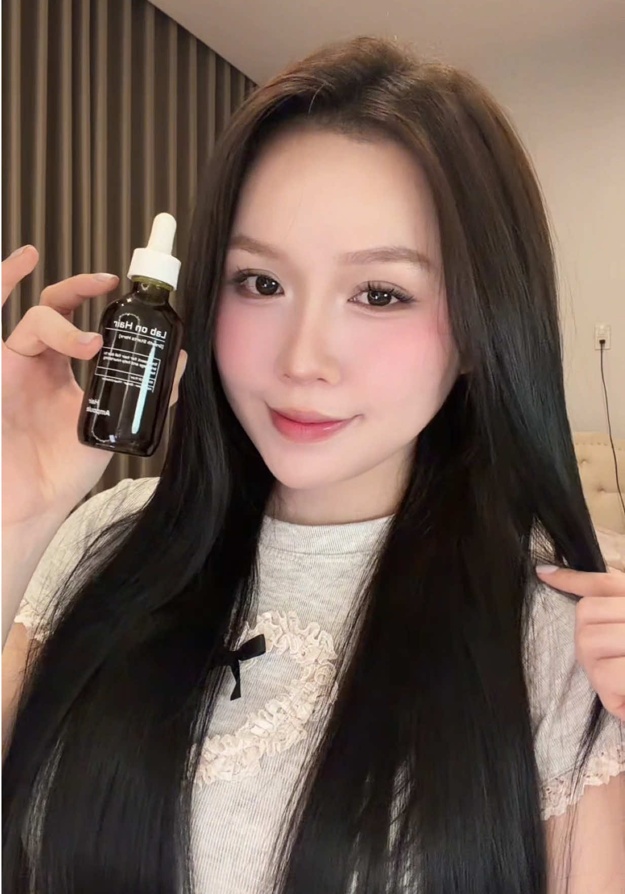 Tóc chắc khoẻ thích lắm luôn #labonhair #rungtoc #moctoc 