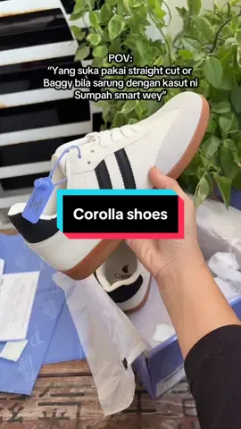 Lawaa weyy🤩Sejibikk macam samba..tapi rega sangat berbaloiii.. #corollashoes #kasutsamba #corolla #kasutviral #kasutmurah