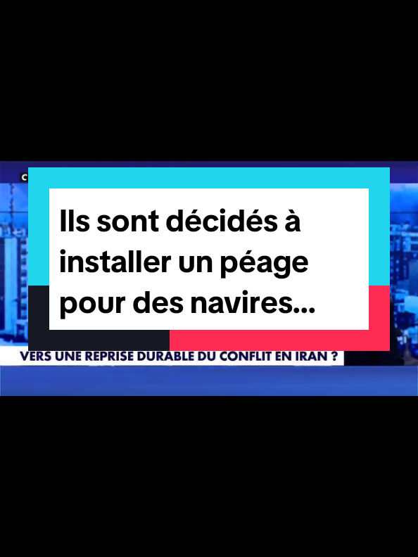 l'Iran a décidé de ravir leur bien : le détroit d'Ormuz...  #iran#ukraine🇺🇦#washington#russia#paris 