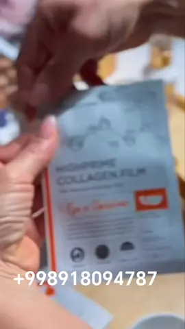 Dermarssance Highprime Collagen Film maskalarni bir donasini tarkibida 30 qatlam tabbiy eriydigan Collagen iplari bor terini derma qavatigacha tabbiy Kollagen yetqazib beradi. +998918094787 