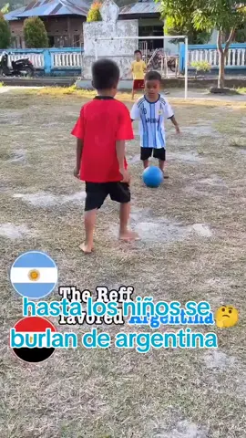 hasta los niños se burlan de argentina 