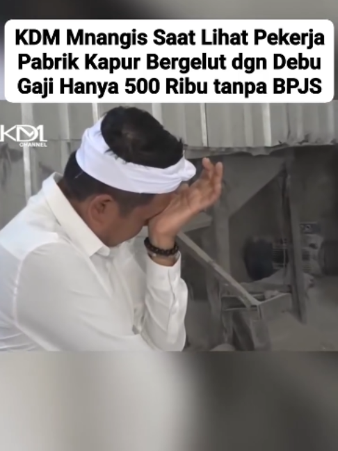 Sidak ke dua ke pabrik kapur yang berbeda, KDM sangat Prihatin Sertifikat BPJS terpampang tapi buruh tak dapat jaminan #kdm #kdmbapakaing #kdm2026 #kangdedimulyadi