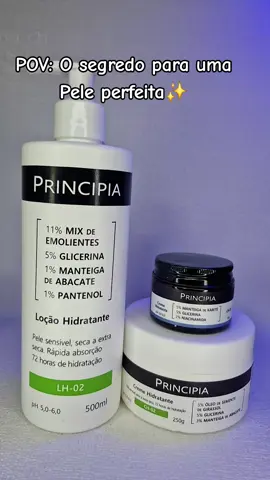 Principia Kit Tripla Hidratação Diária para Inverno Intenso - Corpo e Rosto com Creme e Loção hidratante para corpo (CH-02 e LH-02) e Creme hidratante para rosto (CH-01) #ViralTikTokShop #CuidadosNolnverno #principia #hidratantecorporal #peleseca @Compras Incríveis @Compras Incríveis 