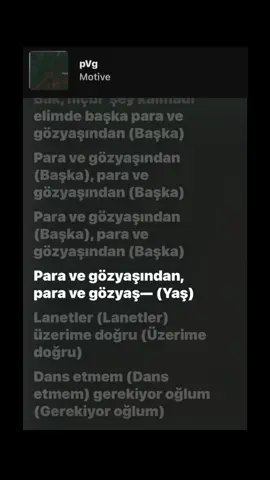 pVg bu saate tutarmı ki#motive #lyrics #foryou #keşfet #spotify 